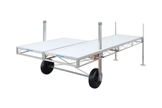 Porta-Dock Permanent Decking Roll-In Truss Dock